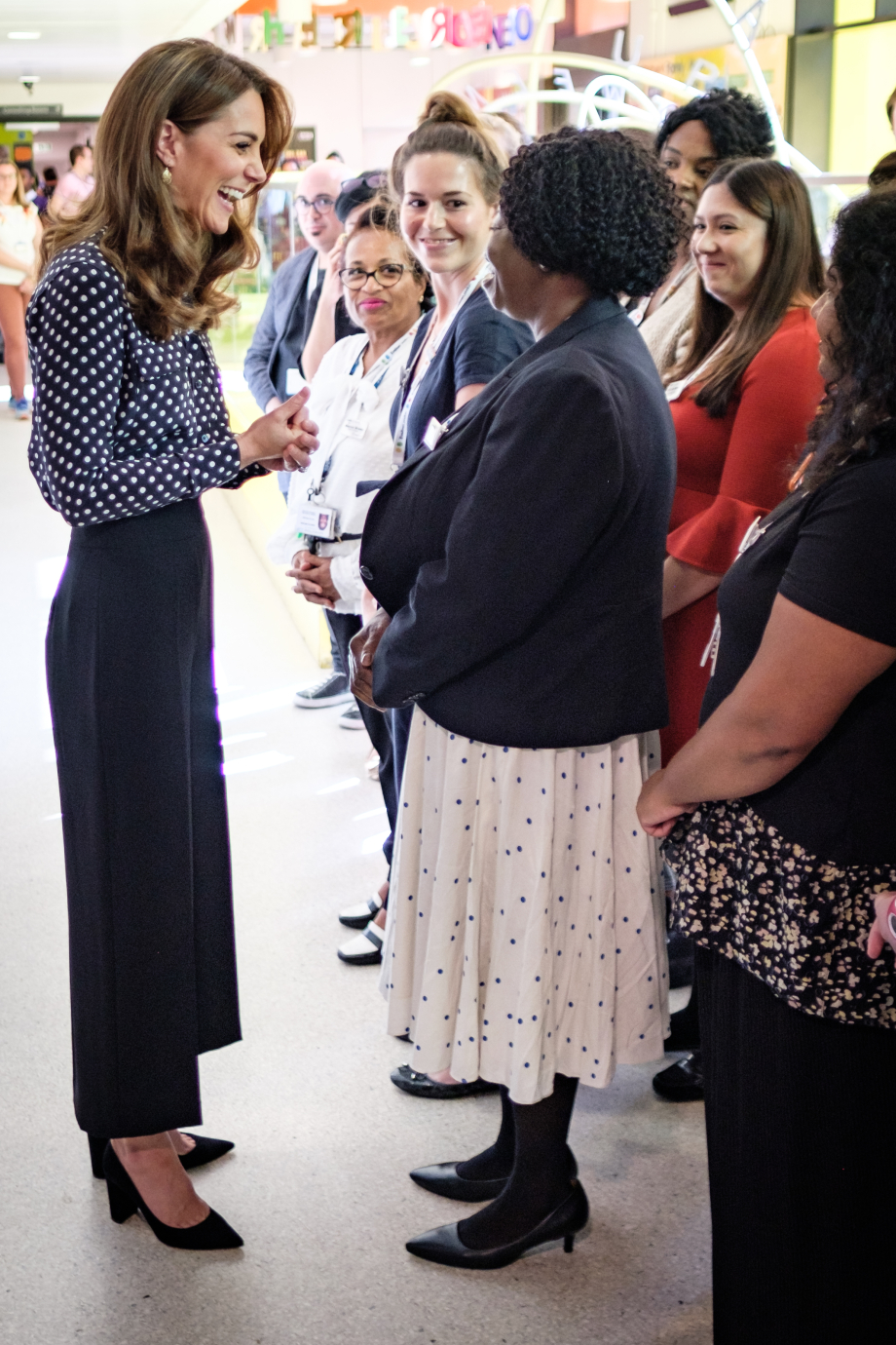 The Duchess of Cambridge visits the Family Nurse Partnership 